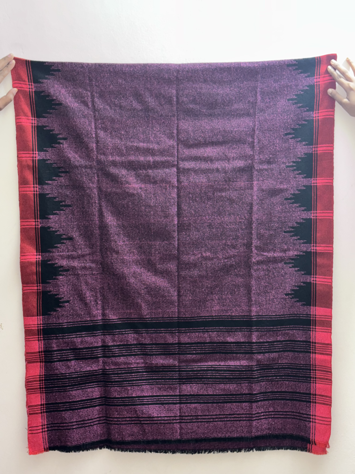 Authentic Handwoven Monipuri Chador - Image 2