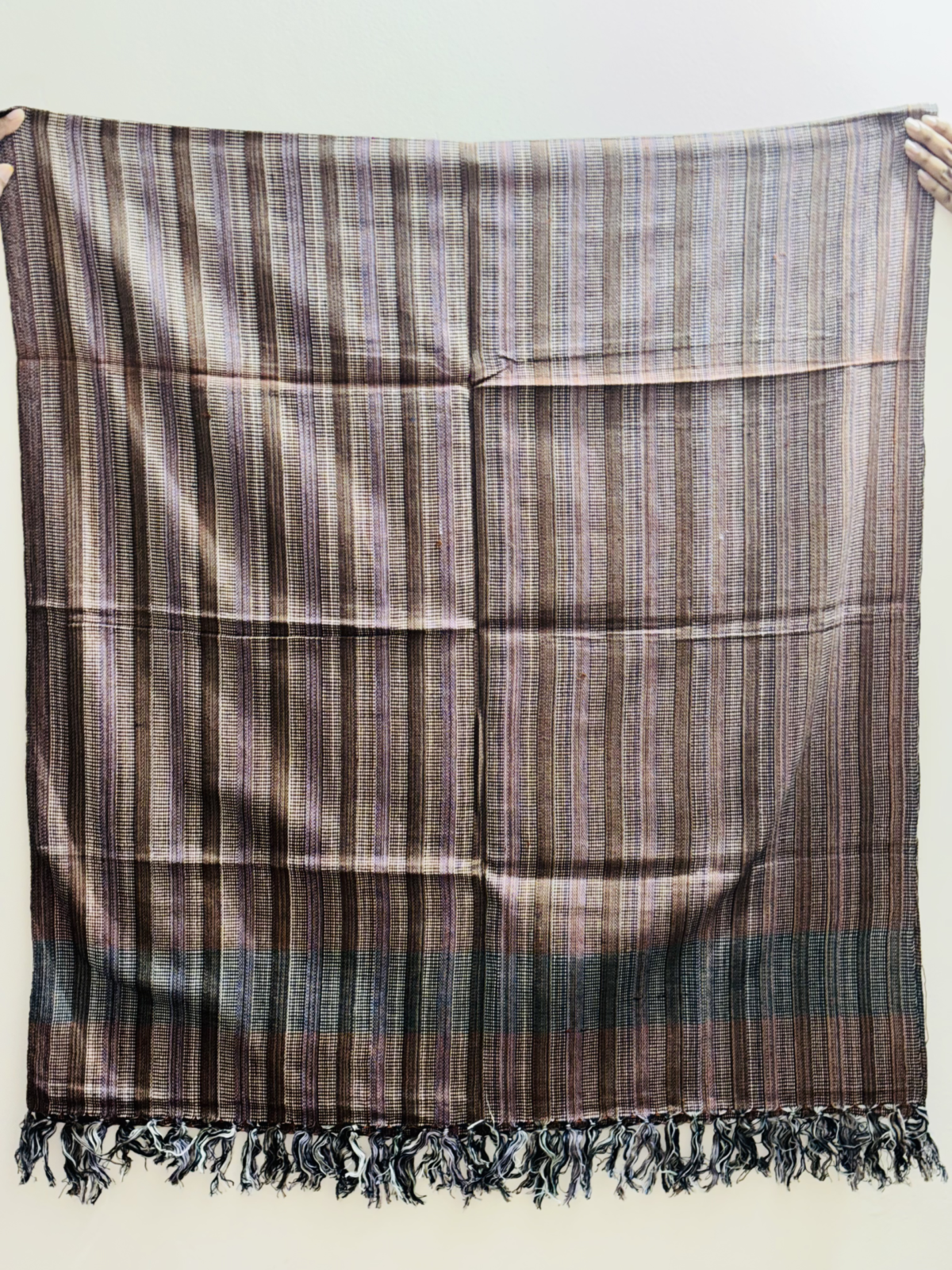 Manipuri Hand-Woven Shawl - Image 4
