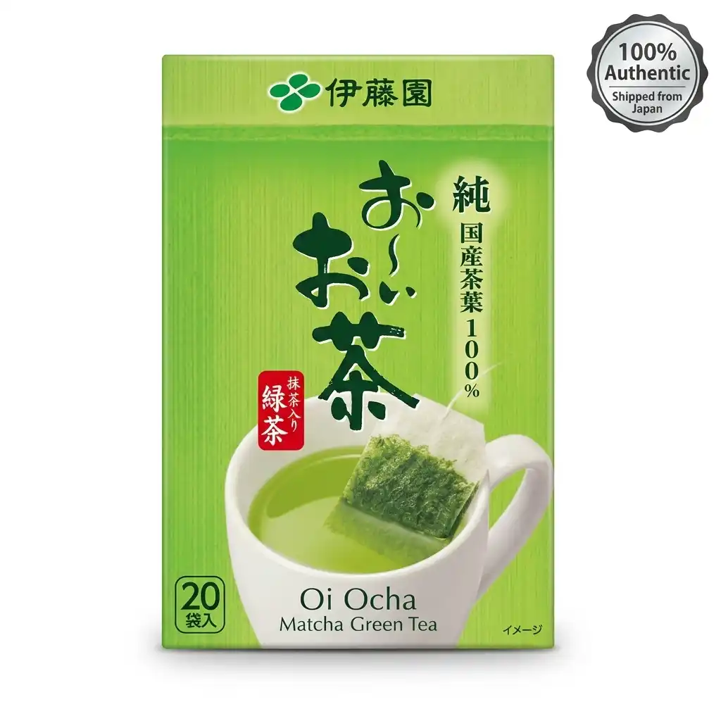 Ito-En-Oi-Ocha-Matcha-Green-Tea-–-20-Tea-Bags-Original-Japanese-Import-Price-in-Bangladesh-2.webp Ito En Oi Ocha Matcha Green Tea 20 Tea Bags – Authentic Japanese Import - Image 1