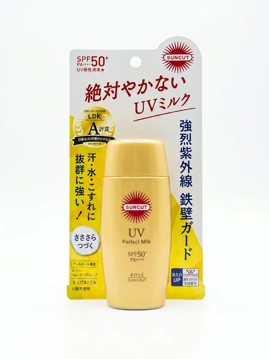 Kose-Suncut-Perfect-UV-Milk-SPF50-PA-Price-in-BD-2.webp Kose Suncut Perfect UV Milk SPF50+ PA++++ - Image 1